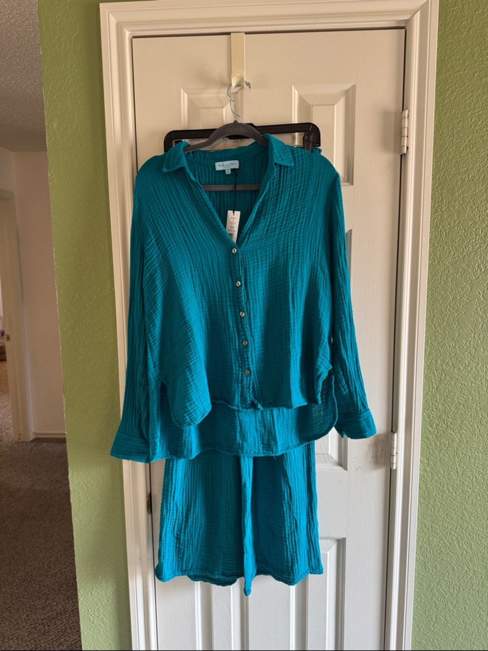 Michael Stars blouse with matching pants
